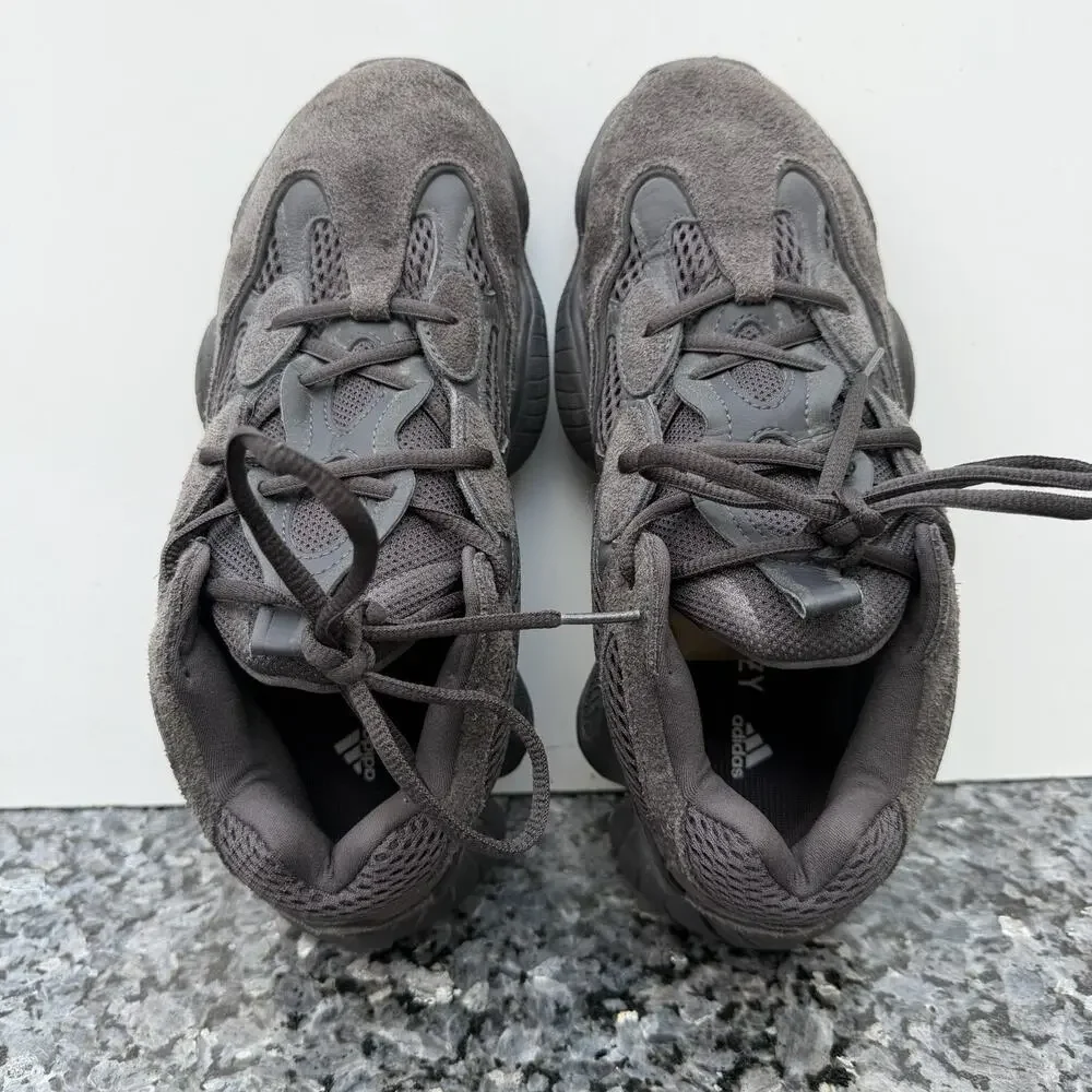 Adidas Yeezy 500 ‘Utility Black’ Sneakers | Men's Size 7 No Box Pre Owned